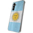 Argentina Flag Distressed Galaxy S24 Plus Clear Case